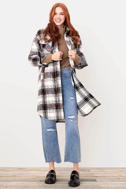 DROP SHOULDER LONG SHACKET