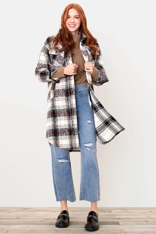 DROP SHOULDER LONG SHACKET
