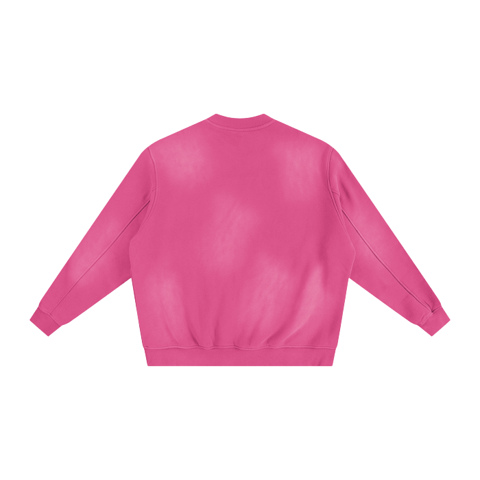 ESSNTIAL ELEMNTS Unisex 375G Faded Wash Fleece SS