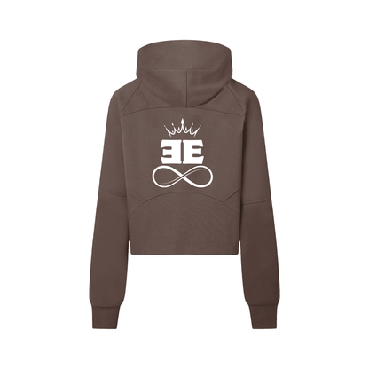 ESSNTIAL ELEMNTS Women's 320G Crop Street Hoodie
