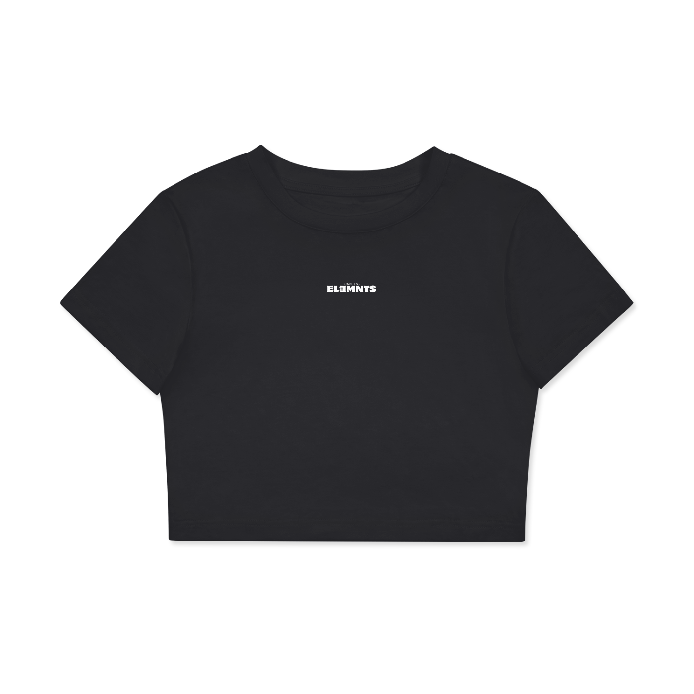 ESSNTIAL ELEMNTS 180G Women’s Fitted Cropped Tee