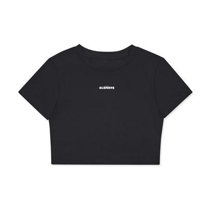 ESSNTIAL ELEMNTS 180G Women’s Fitted Cropped Tee