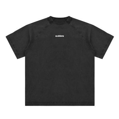 ESSNTIAL ELEMNTS 260G Vintage Washed Raglan Cotton Tee