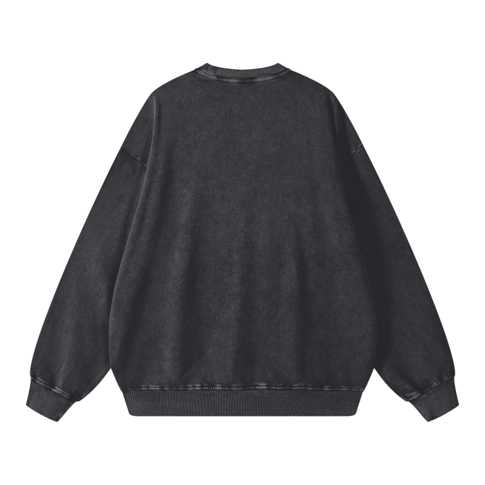 ESSNTIAL ELEMNTS Unisex 360G Acid Wash Sweatshirt