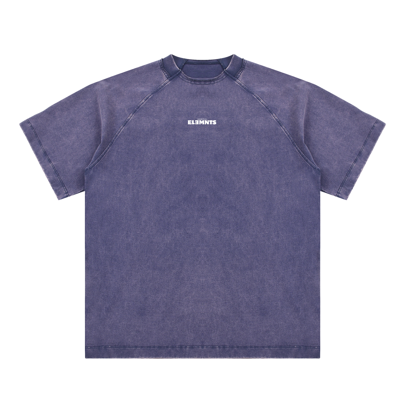 ESSNTIAL ELEMNTS 260G Vintage Washed Raglan Cotton Tee