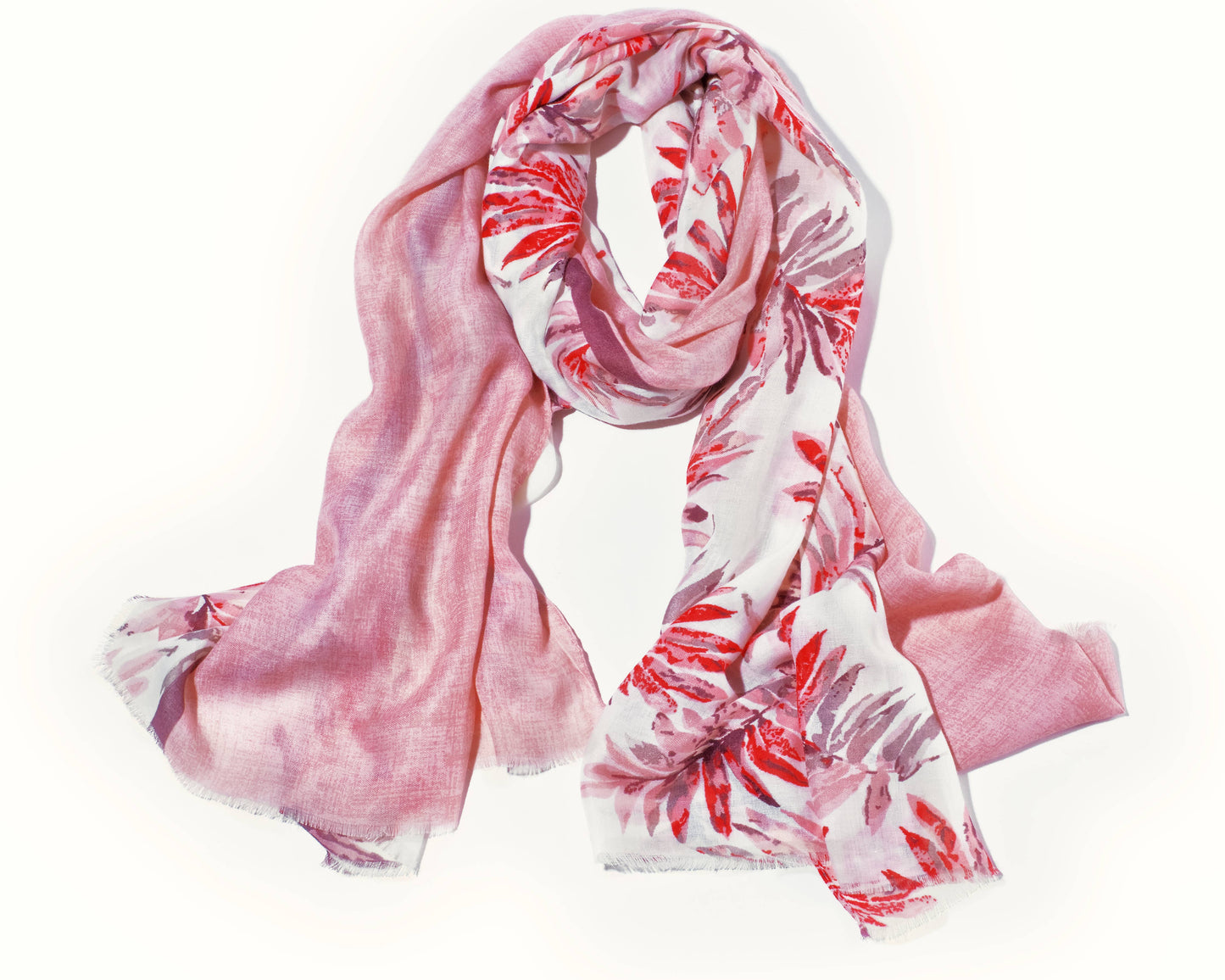 PRINTED COTTON SCARF FOR WOMEN