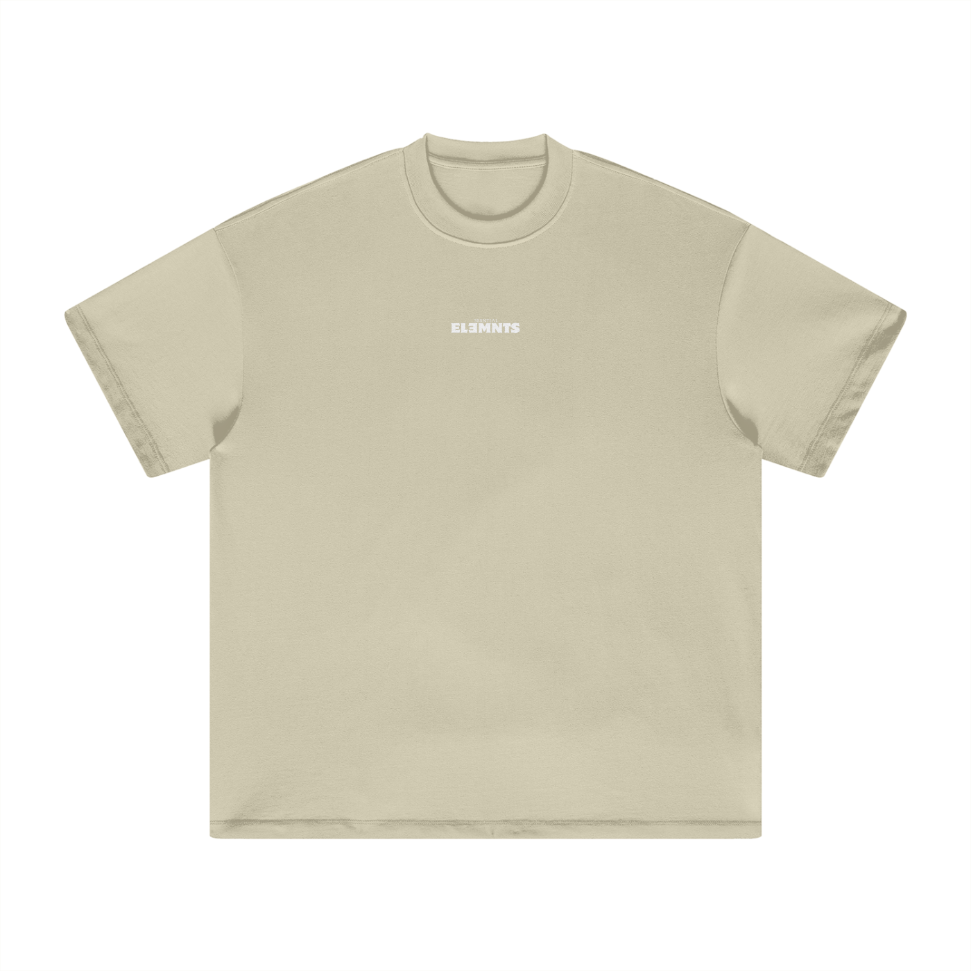 ESSNTIAL ELEMNTS Unisex HW Earth Tone Loose Tee