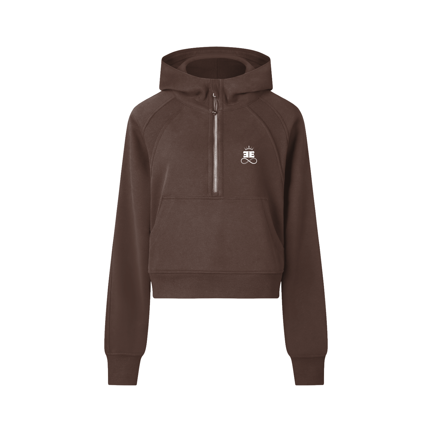 ESSNTIAL ELEMNTS Women's 320G Crop Street Hoodie
