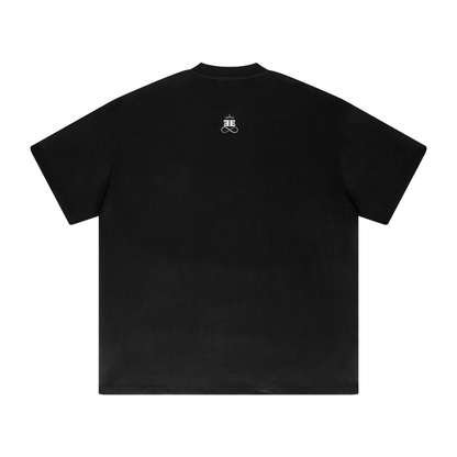 ESSNTIAL ELEMNTS Unisex 425G HW Solid Color Loose Tee