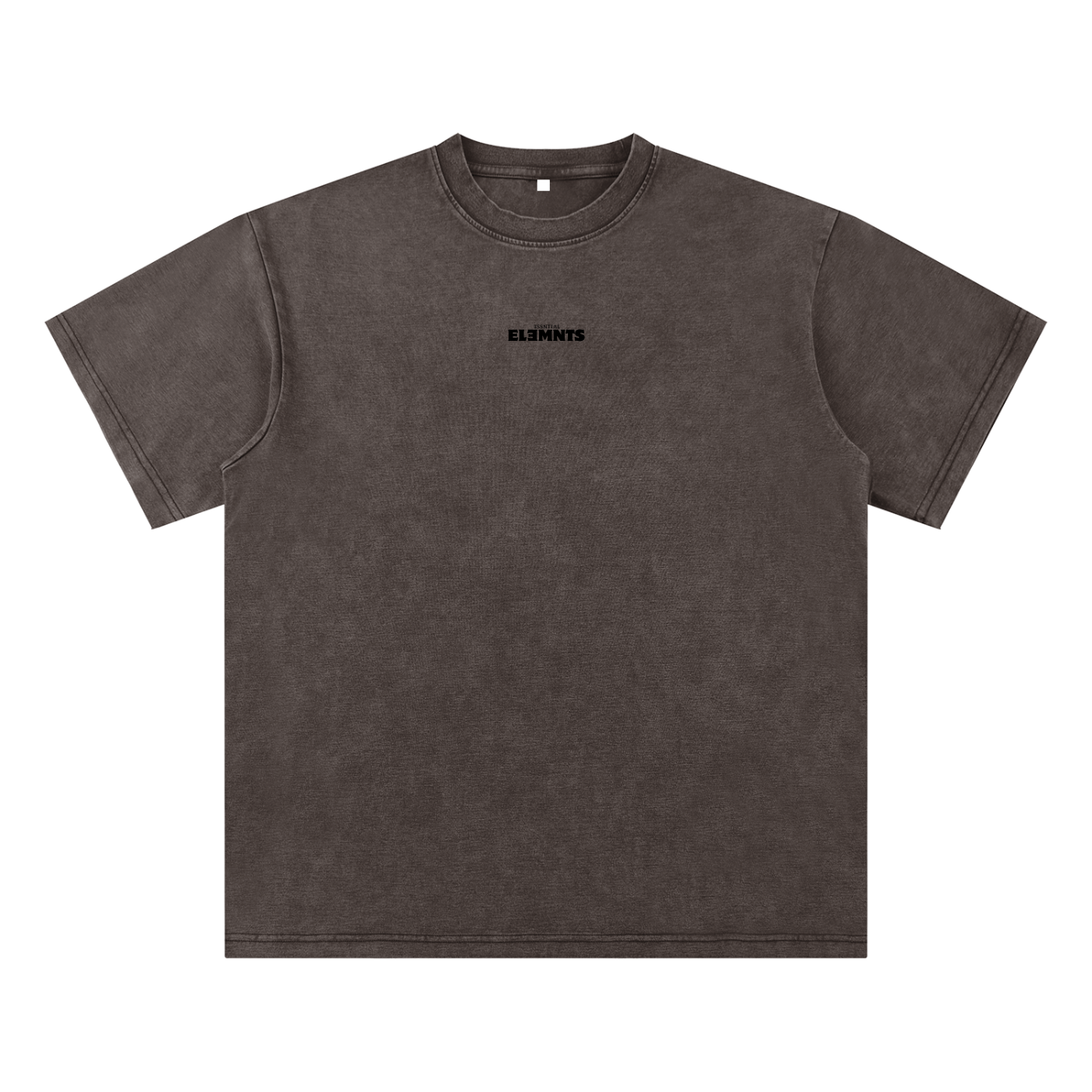 ESSNTIAL ELEMNTS Unisex 245G Bamboo Slub Snow Washed Tee