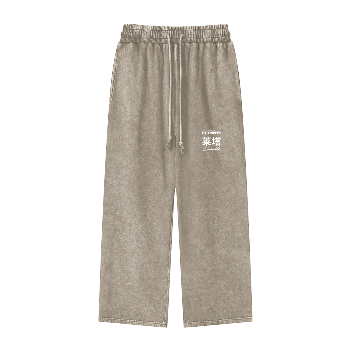 EE x LETTA Unisex 360G Acid Wash Straight Leg Pants