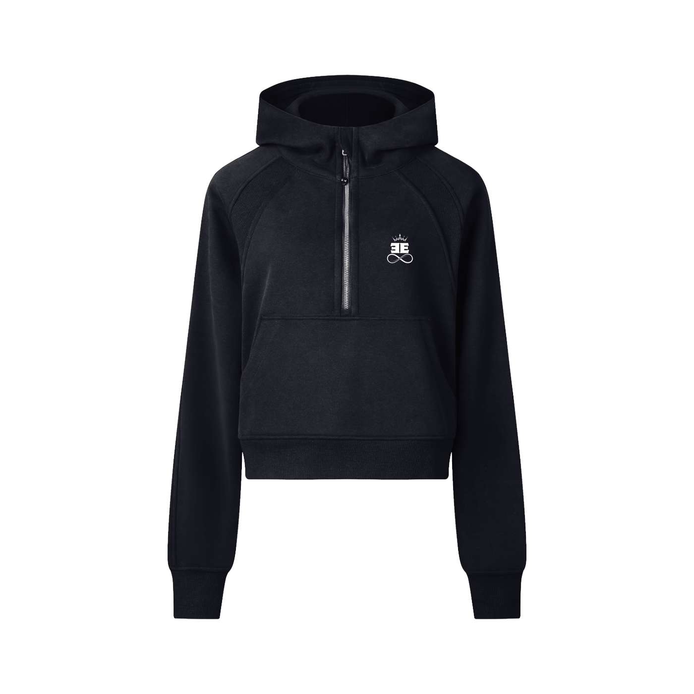 ESSNTIAL ELEMNTS Women's 320G Crop Street Hoodie