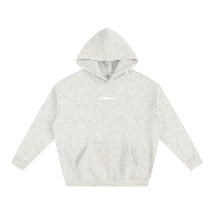 ESSNTIAL ELEMNTS Unisex 350G OS Solid Color Fleeced Hoodie