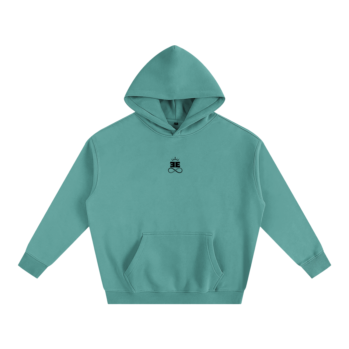 ESSNTIAL ELEMNTS Unisex 350G OS Solid Color Fleeced Hoodie