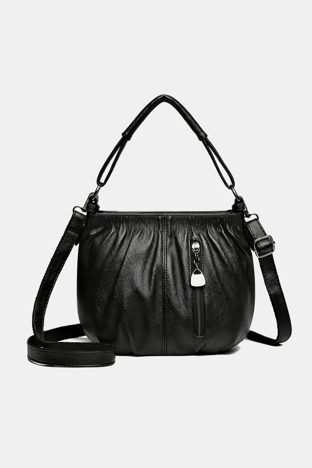 Medium PU Leather Handbag