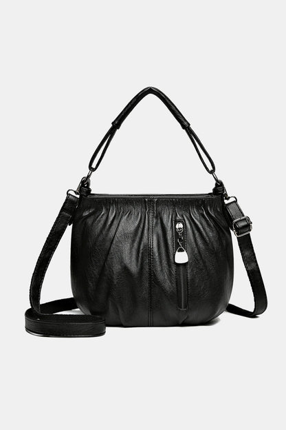Medium PU Leather Handbag