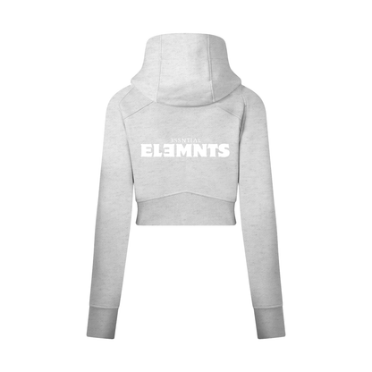 ESSNTIAL ELEMNTS Women's 320G Crop Street Hoodie