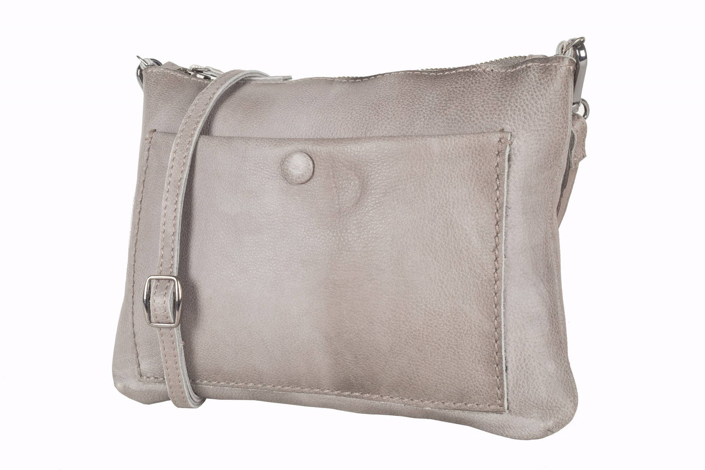[MIA] SMALL CROSSBODY & CLUTCH | SUPER SOFT NAPPA LEATHER: TAN
