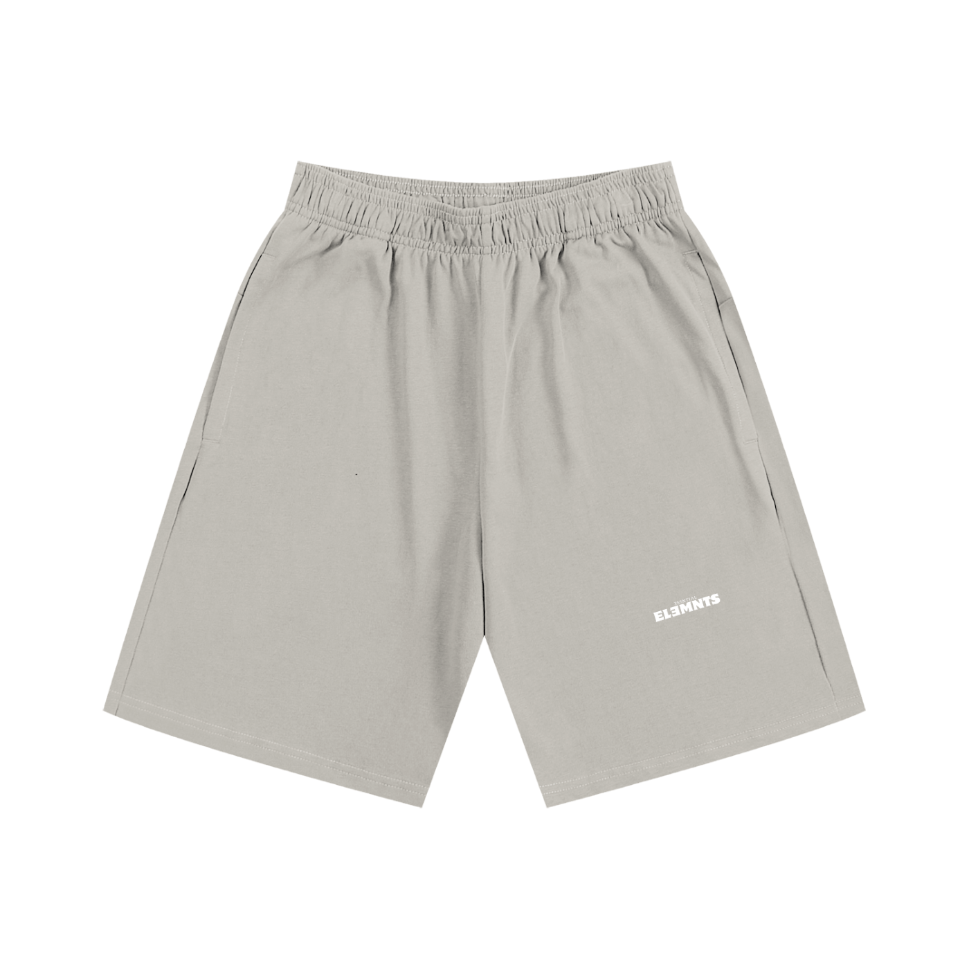 ESSNTIAL ELEMNTS Unisex 330G HW Cotton Shorts