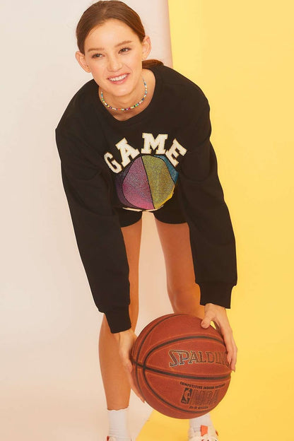 Bling Game Day Sweatshirt