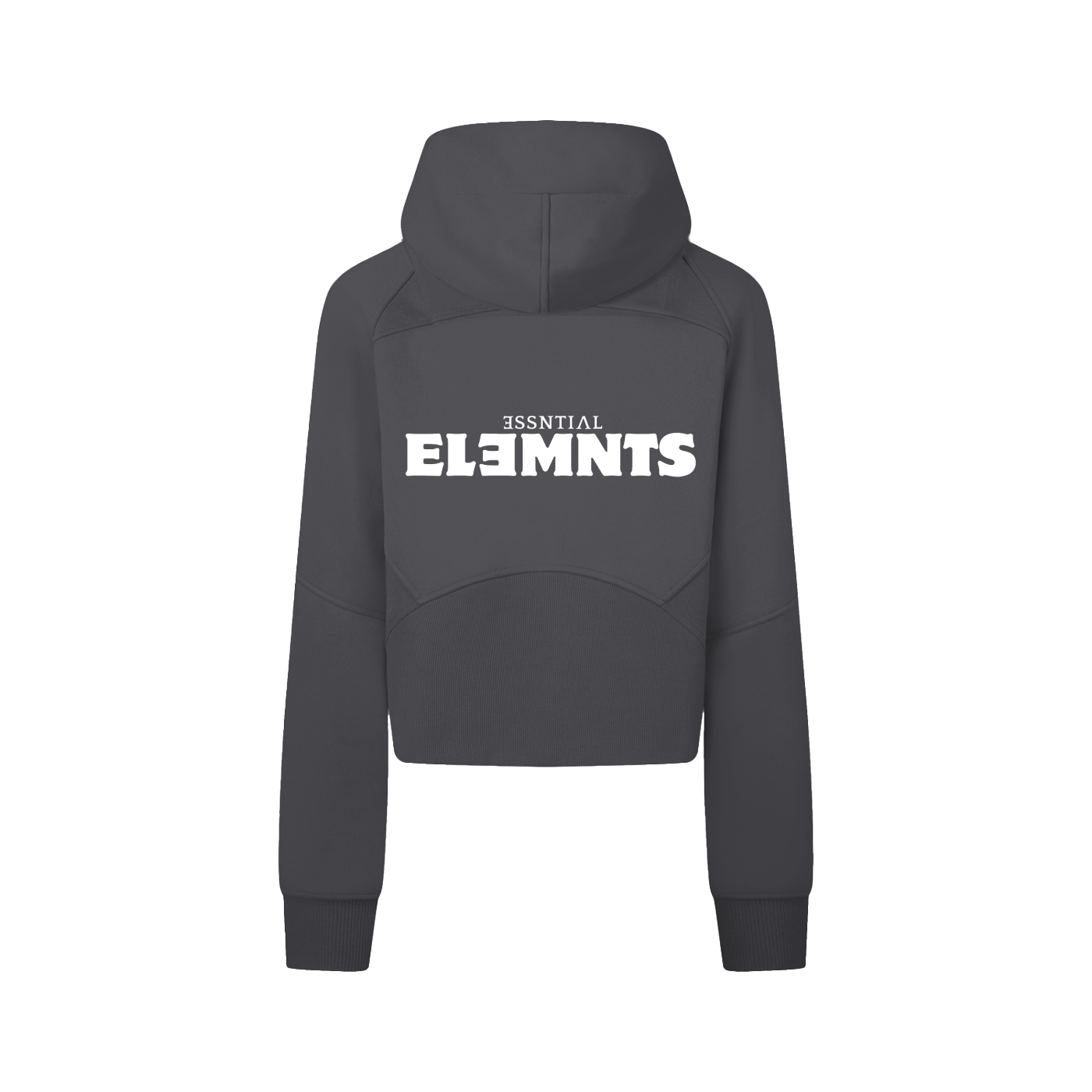 ESSNTIAL ELEMNTS Women's 320G Crop Street Hoodie