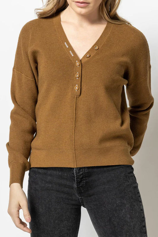 Easy Button Down Henley