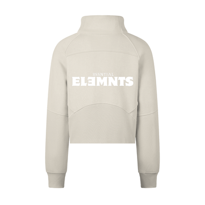 ESSNTIAL ELEMNTS Women's 320G Crop Street Sweatshirt