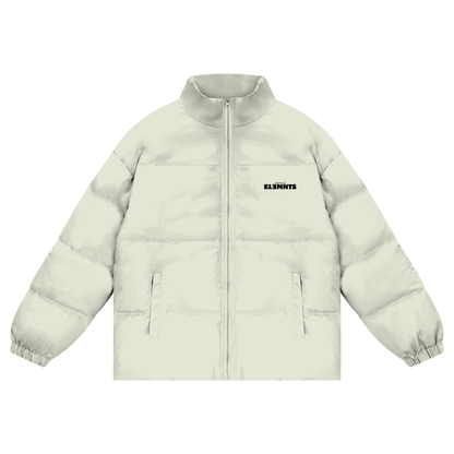 ESSNTIAL ELEMNTS Unisex 900G Zipper Puffer Coat