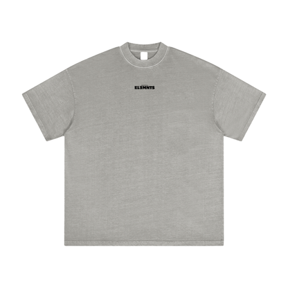 ESSNTIAL ELEMNTS Unisex Classic Snow Wash Tee
