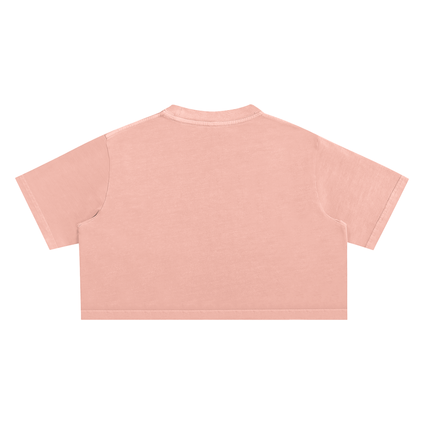 ESSNTIAL ELEMNTS Women's Snow Washed Crop Top Tee