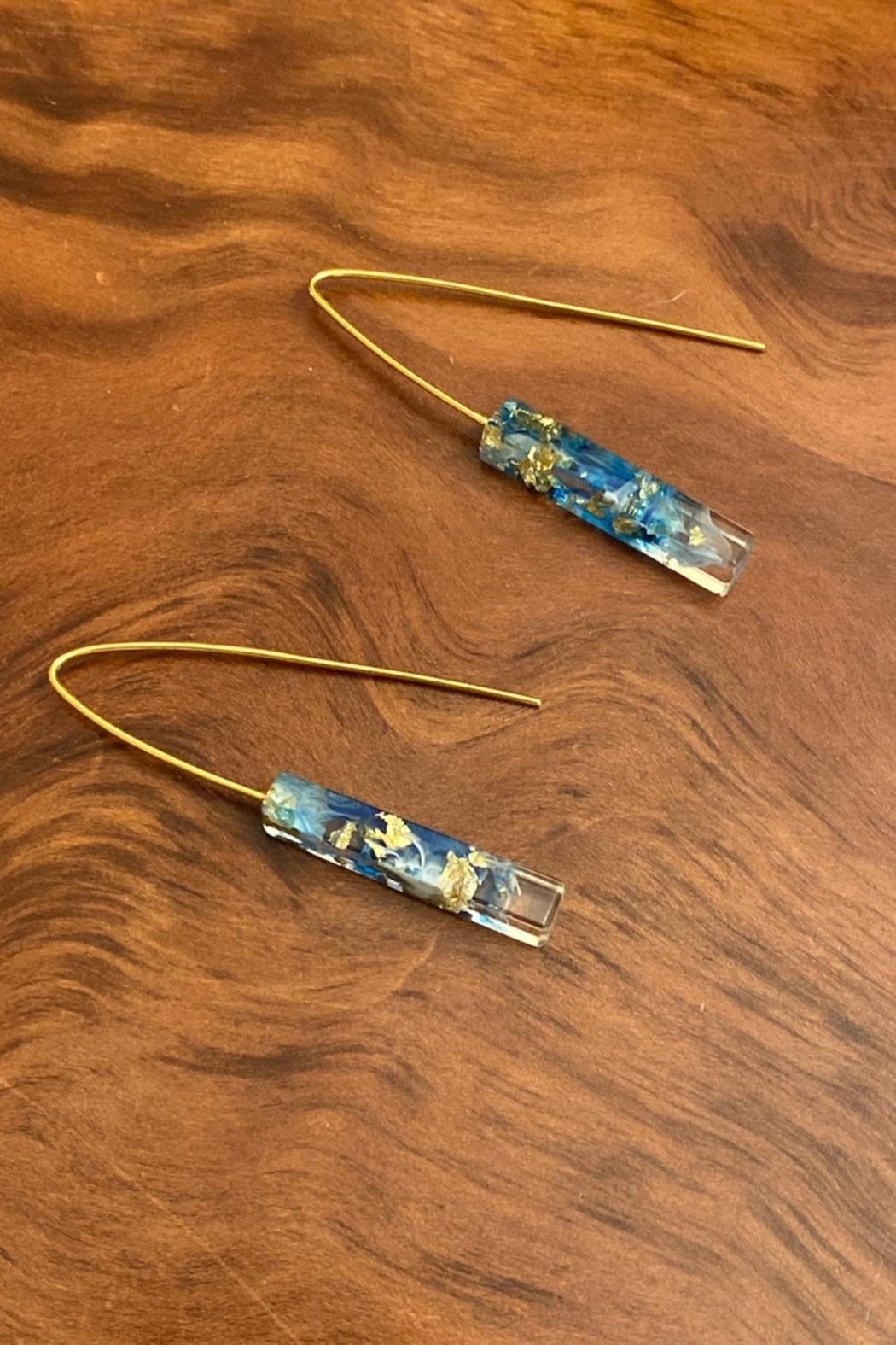 Eco-Resin Stick Earrings
