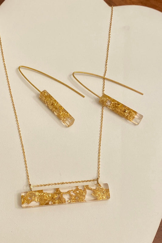 Eco-Resin Stick Earrings