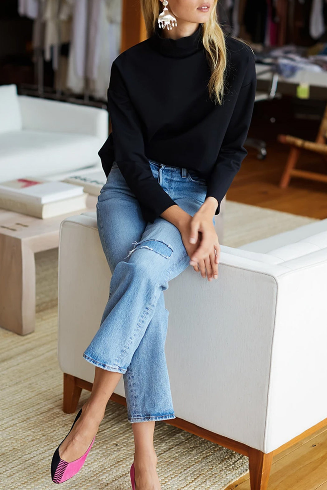 Edie Turtleneck Top