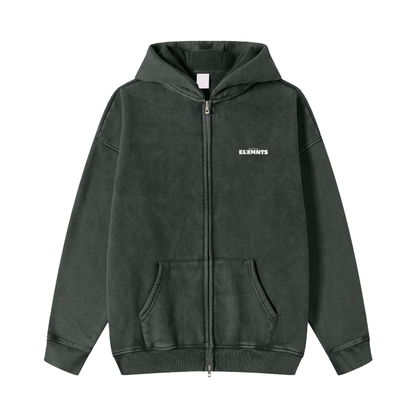 ESSNTIAL ELEMNTS Unisex 360G Snow Wash Fleece Hoodie