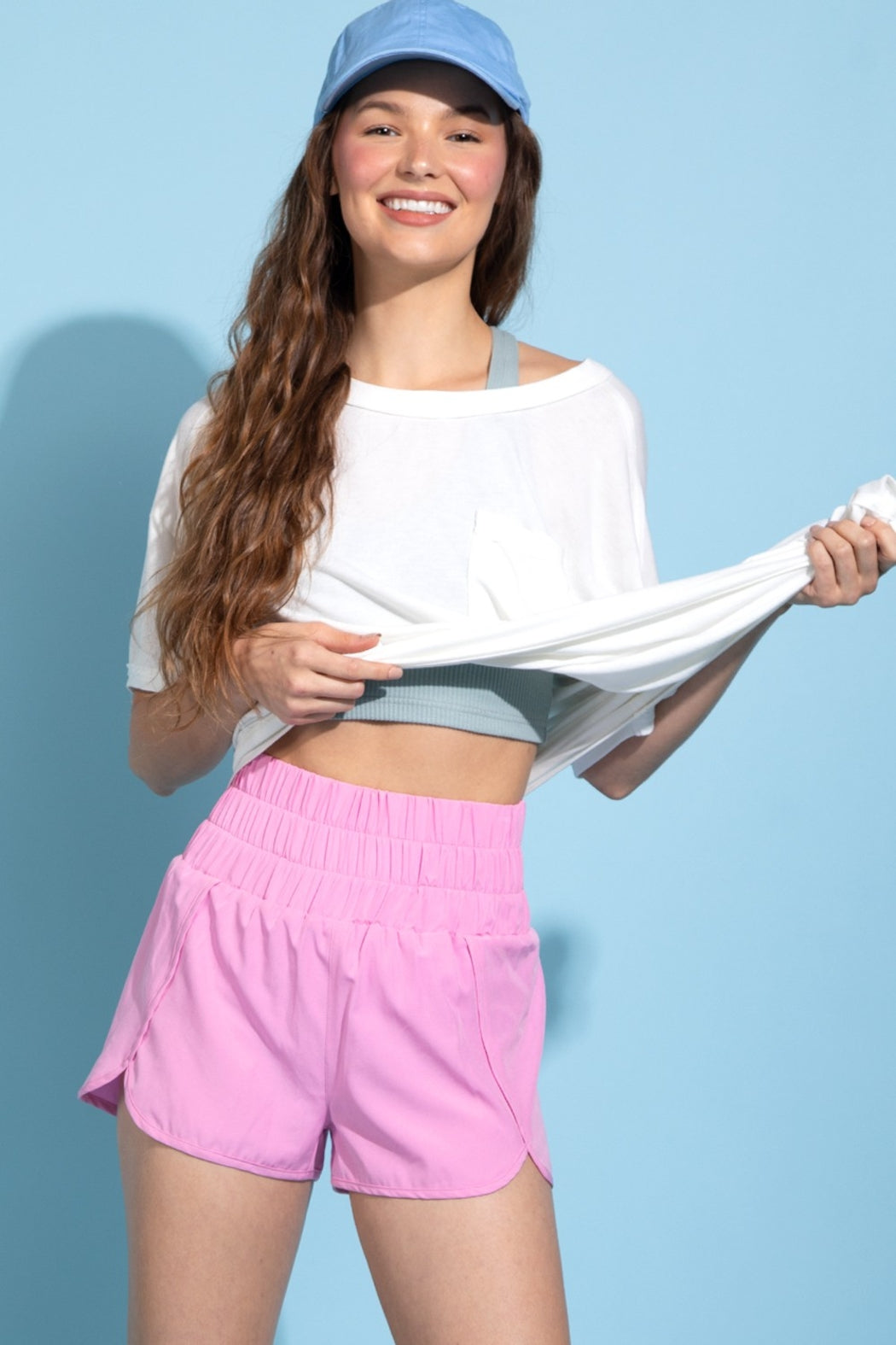 Elastic Waist Active Short