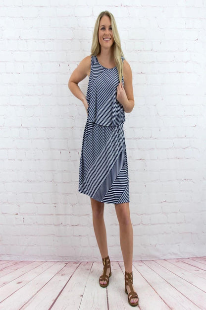 Knee-Length Popover Dress