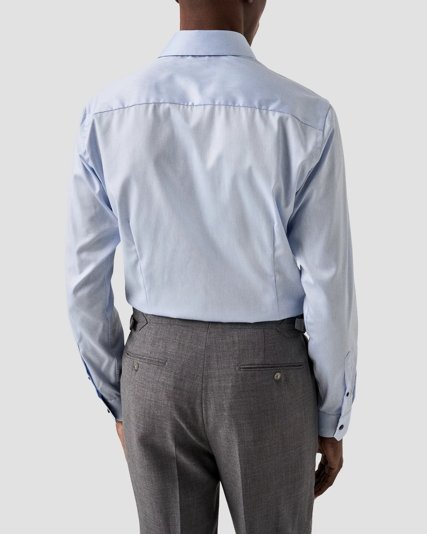 Eton Slim Fit Dress Shirt with Floral Pattern Detail
