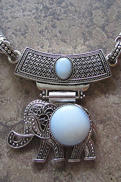 ELEPHANT METAL NECKLACE