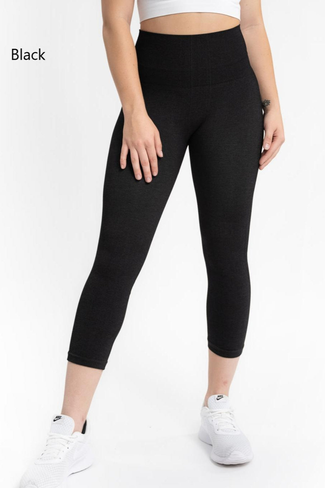High Waist Crop Jegging