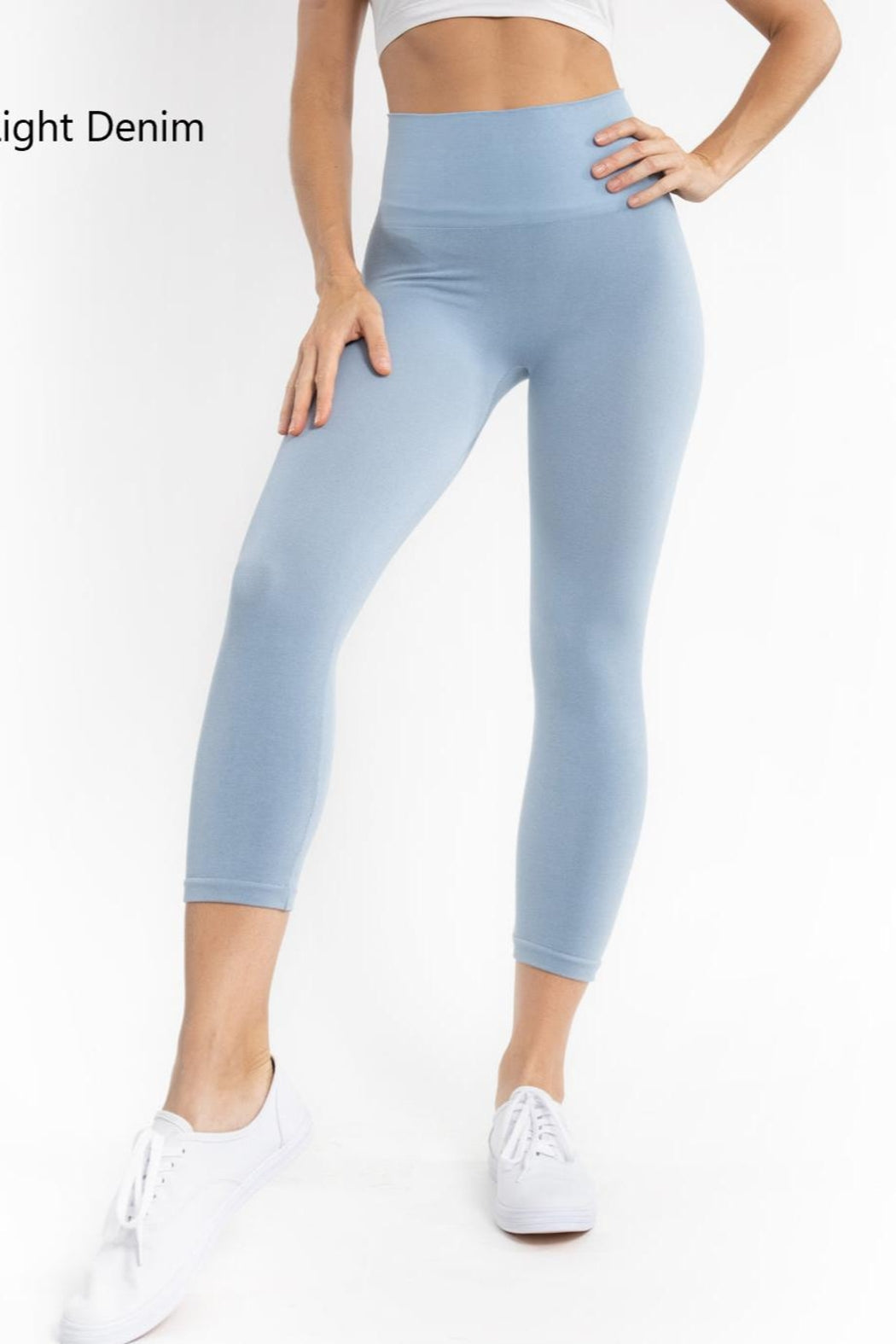 High Waist Crop Jegging