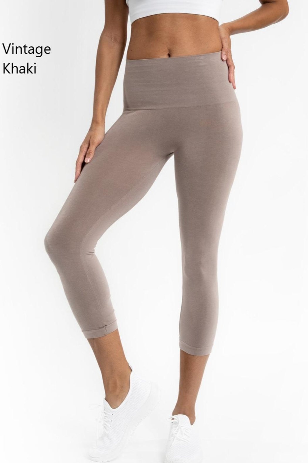 High Waist Crop Jegging