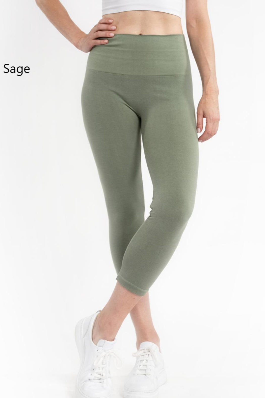 High Waist Crop Jegging