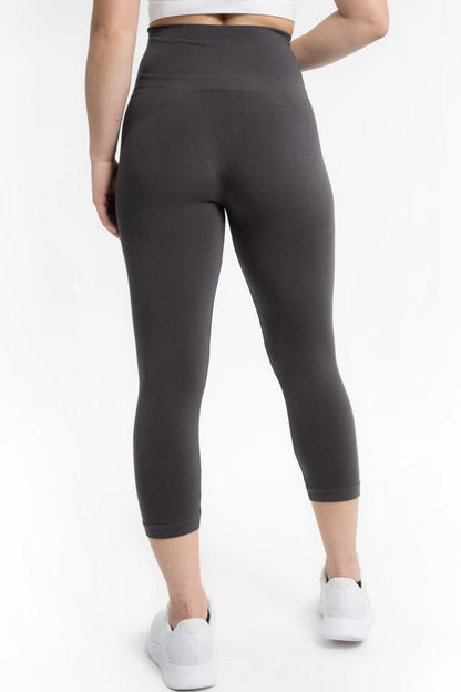 High Waisted Crop Pant