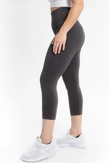 High Waisted Crop Pant