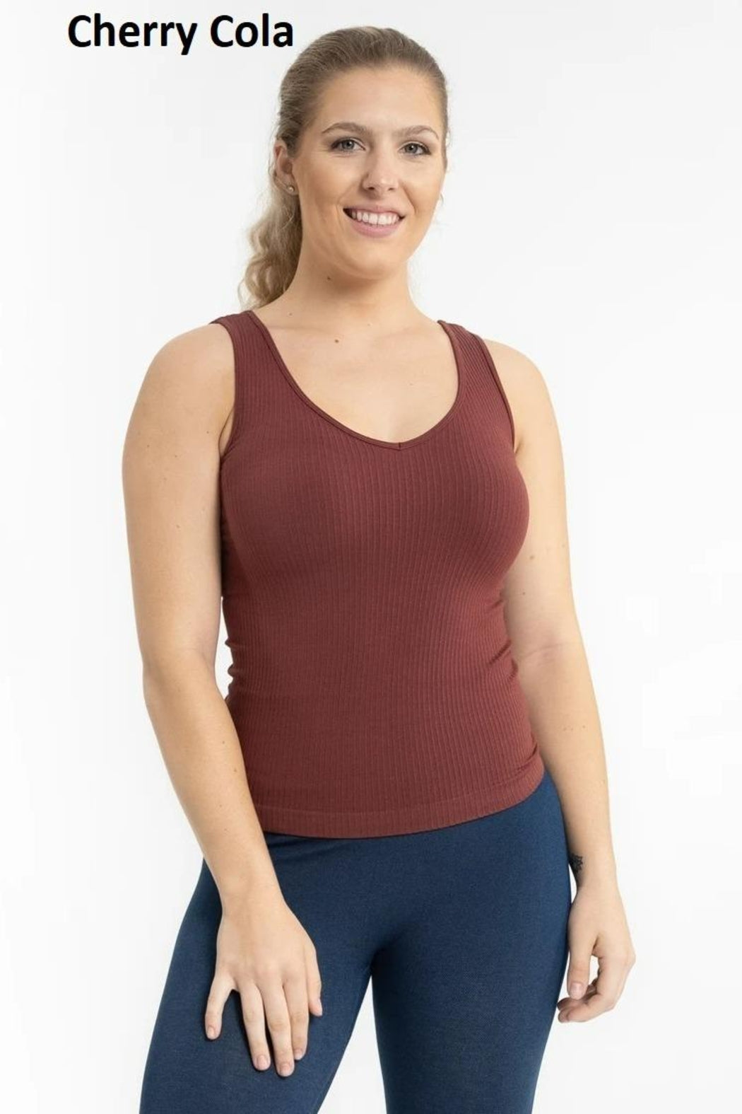 Ribbed Stretch Tank
