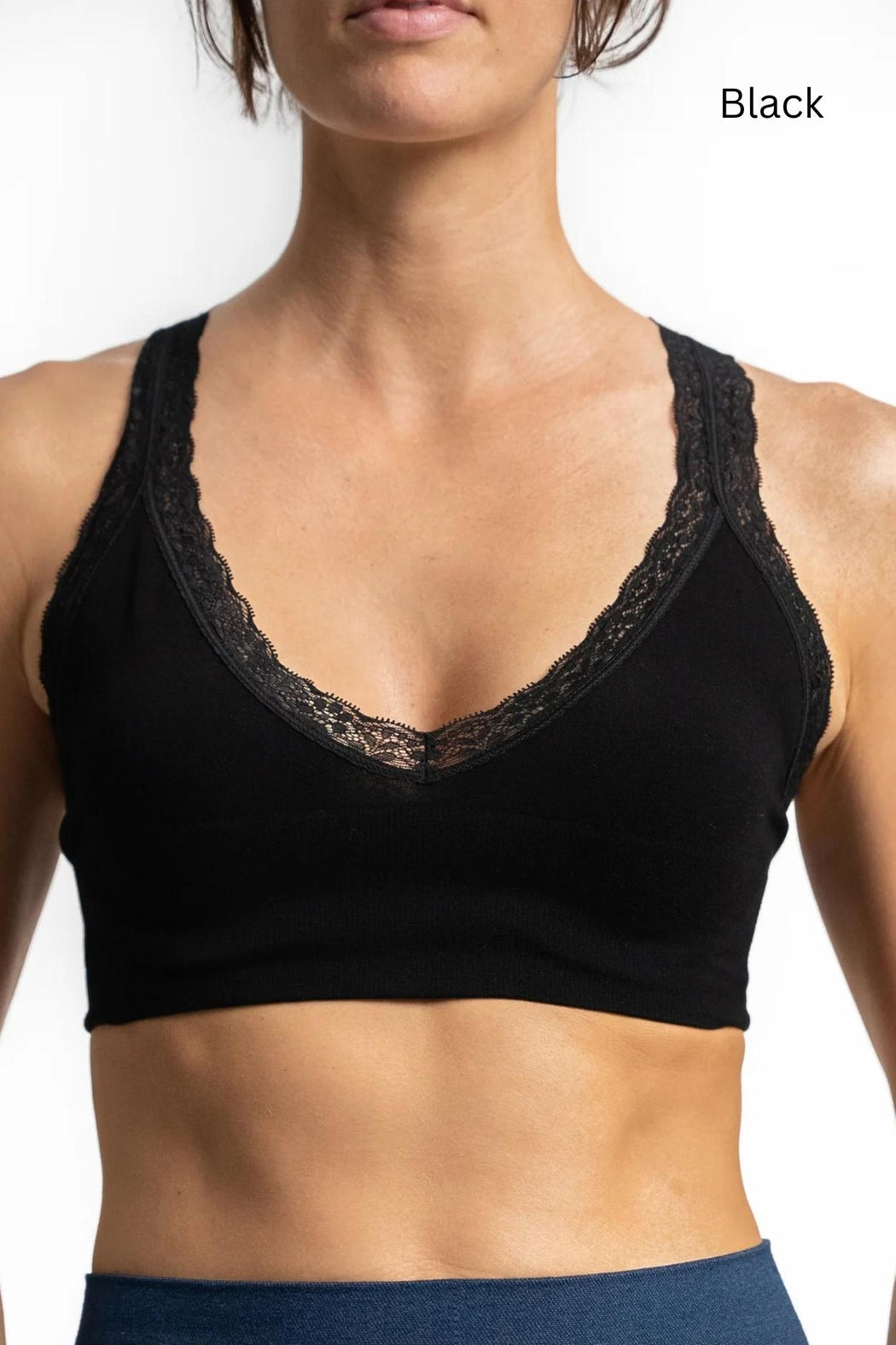 Y-Back Lace Bralette