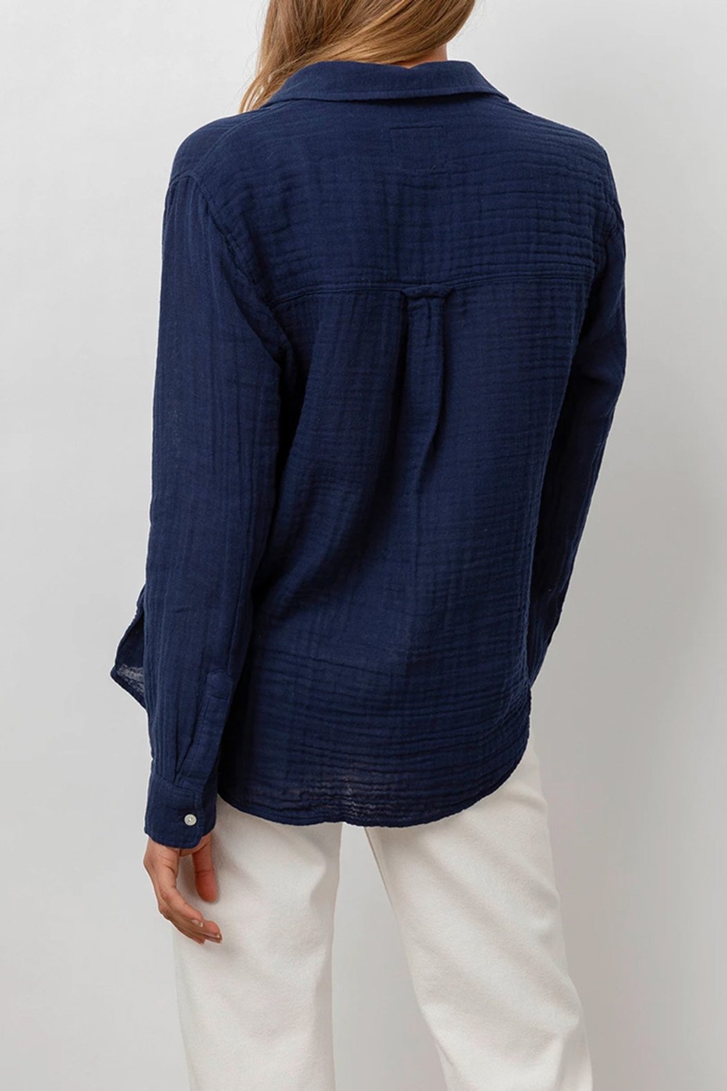 Ellis Cotton Gauze Button Down