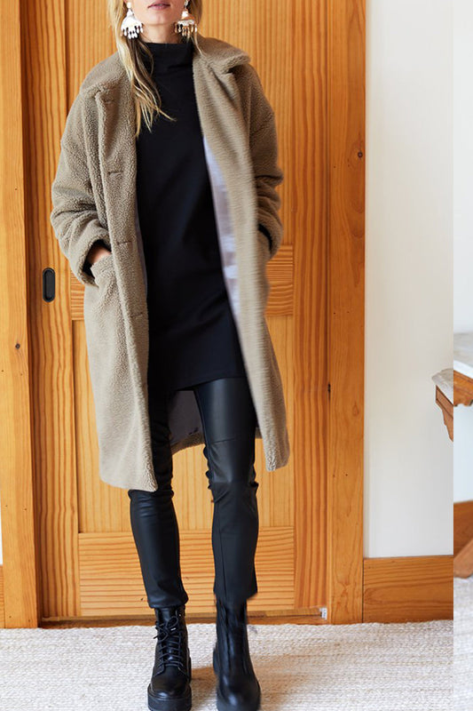 Edie Ponte Turtleneck Dress