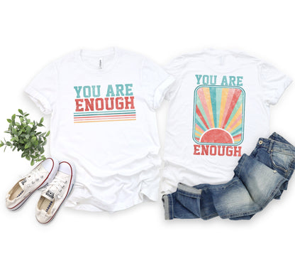Enough - Front and Back Print