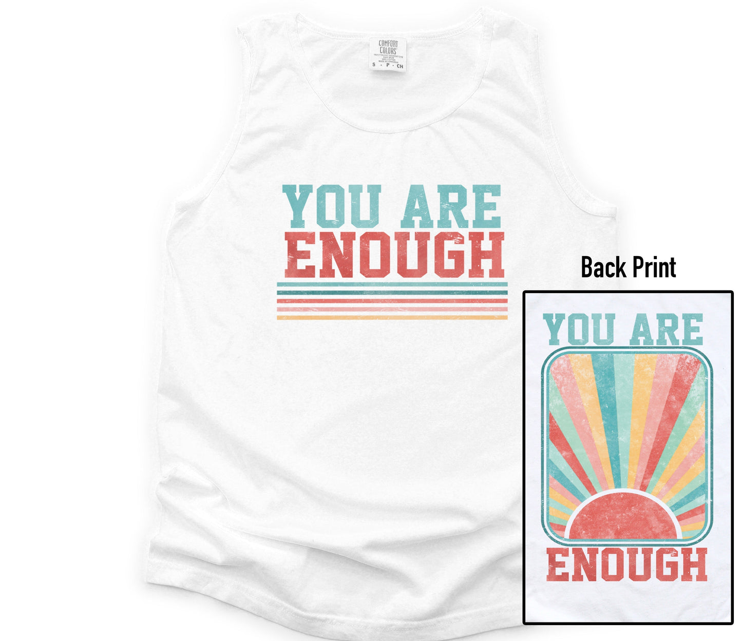 Enough - Front and Back Print